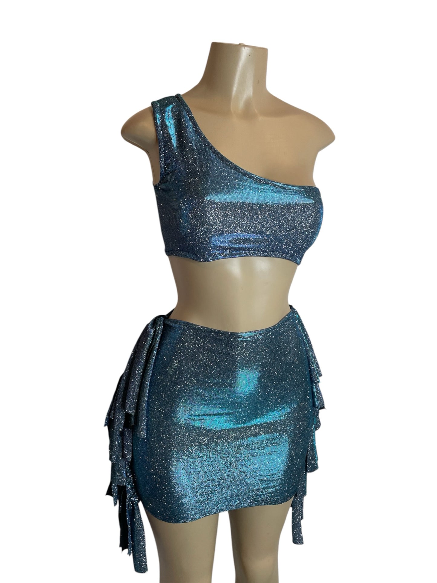 Baby I’m sparkling skirt set