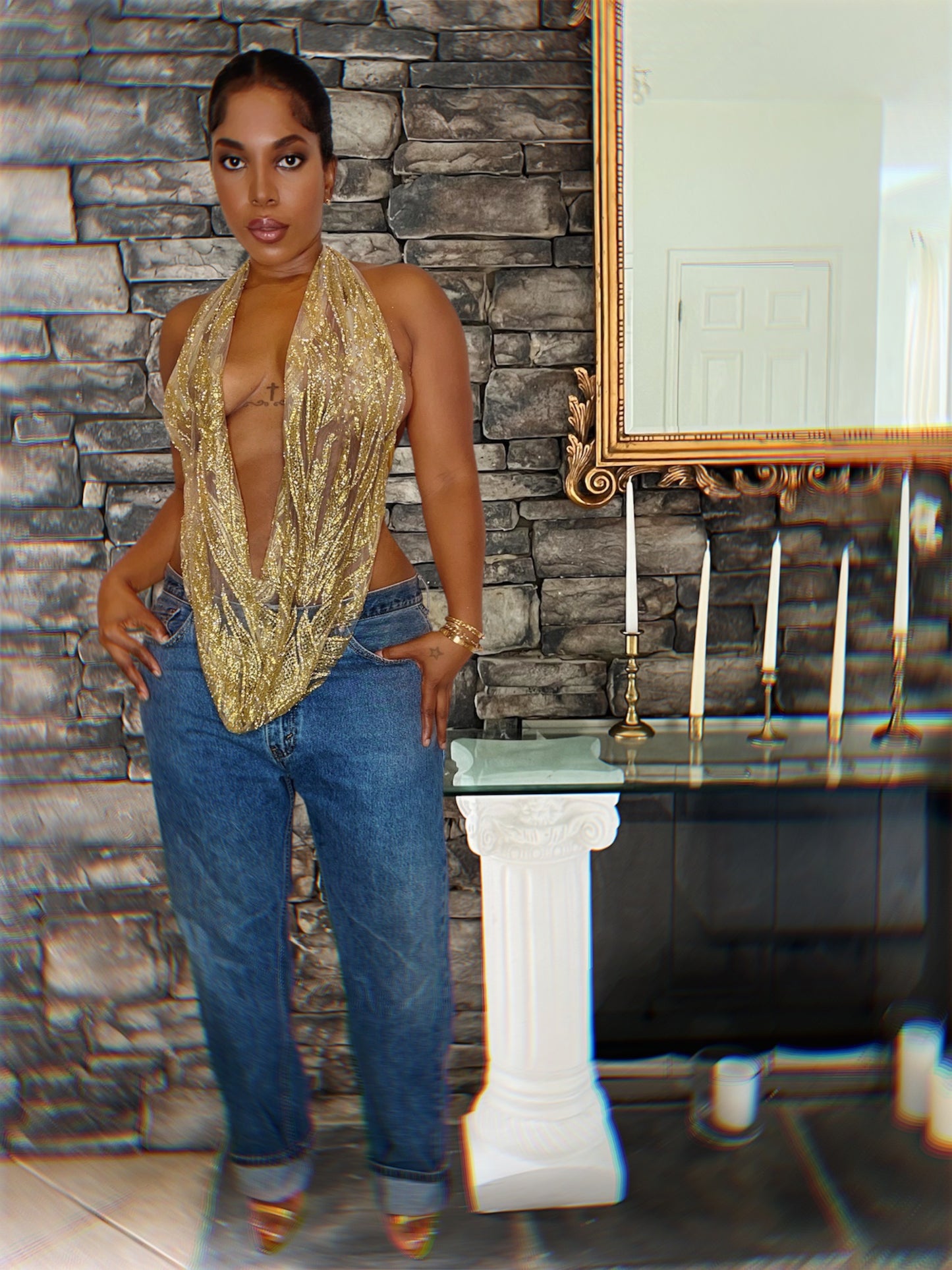 Onyii crystal top
